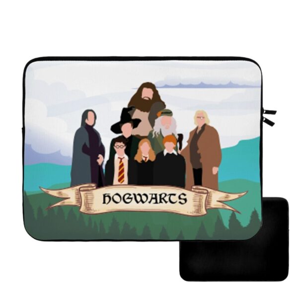 Funda Portátil Harry Potter (10 y 17 Pulgadas) con Diseño a 2 Caras – Neopreno Friki con Ilustraciones Exclusivas