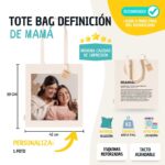Tote Bag Personalizada para Mamá con Frase Divertida – Regalo Original Día de la Madre - Imagen 2