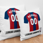Cojín Personalizado Camiseta de Fútbol con Nombre y Número – Regalo Original para Aficionados - Imagen 3