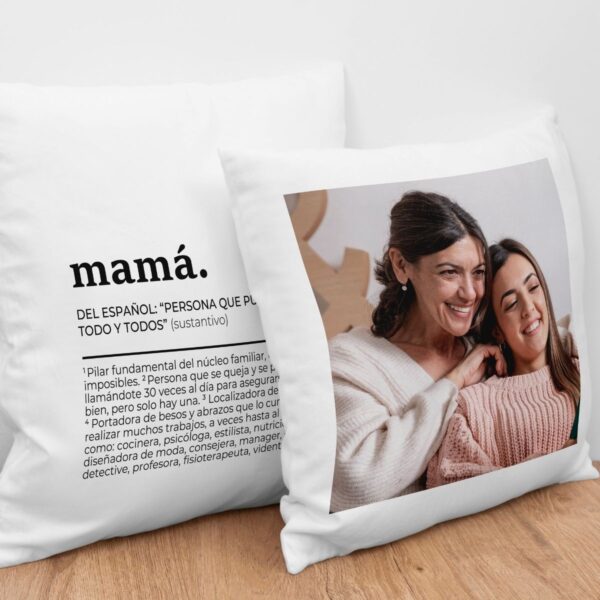 Cojín Personalizado Original para Madres – Regalo Divertido Día de la Madre - Imagen 3