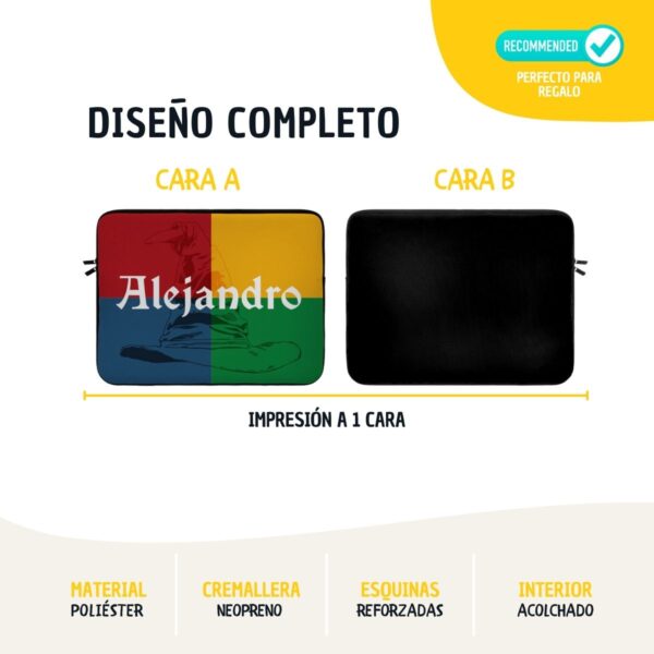 Funda para Ordenador Harry Potter Personalizada (10 y 17 pulgadas) – Fundas Neopreno para PC Frikis (10 diseños) - Imagen 3