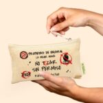 Neceser Personalizado para Día de la Madre – Estuche de Maquillaje de Algodón para Mamá - Imagen 4