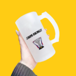 Jarra de Cerveza Personalizada con Camiseta de Fútbol – Nombre + Número - Imagen 4