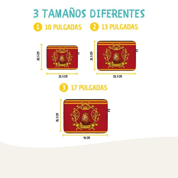 Funda Ordenador 2 Caras Harry Potter – Personalizada (13 pulgadas) en Neopreno Friki | Regalo Original - Imagen 4