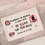 Neceser Personalizado para Día de la Madre – Estuche de Maquillaje de Algodón para Mamá - Imagen 7