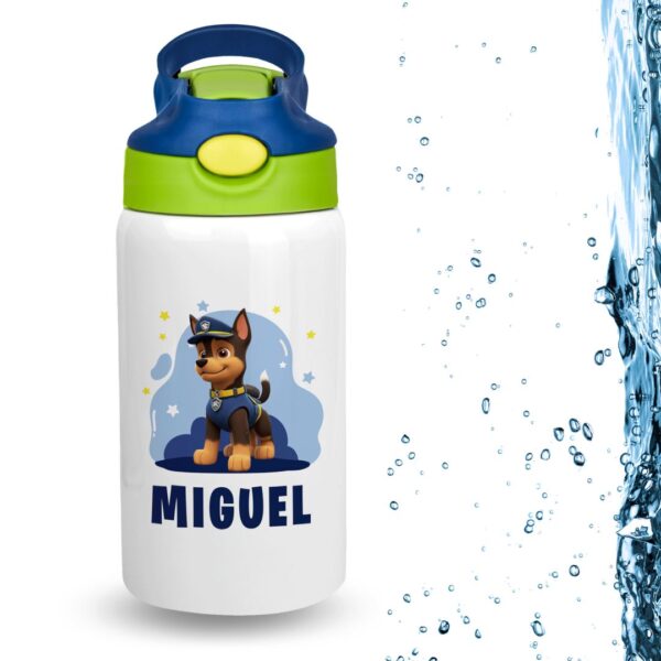 Botella Infantil Personalizada de Acero Inoxidable – Diseño Vuelta al Cole (350 ml) - Imagen 32