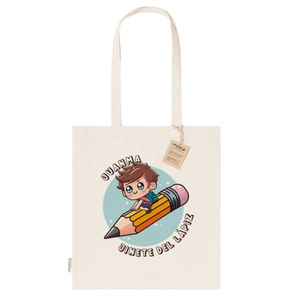 Bolsa Tote Bag Infantil Personalizada – Diseños Escolares Vuelta al Cole - Imagen 13