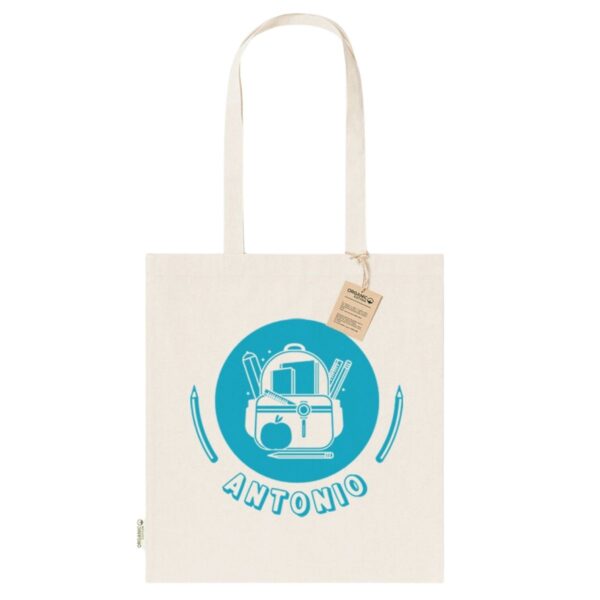 Bolsa Tote Bag Infantil Personalizada – Diseños Escolares Vuelta al Cole - Imagen 6