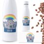 botella infantil personalizada animales con nombre