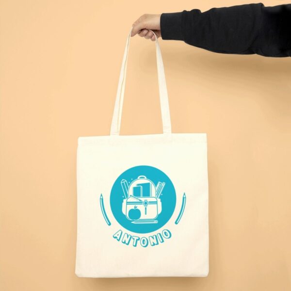 Bolsa Tote Bag Infantil Personalizada – Diseños Escolares Vuelta al Cole - Imagen 10