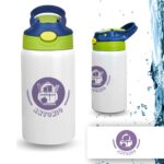 Botella Infantil Personalizada de Acero Inoxidable – Diseño Vuelta al Cole (350 ml) - Imagen 58