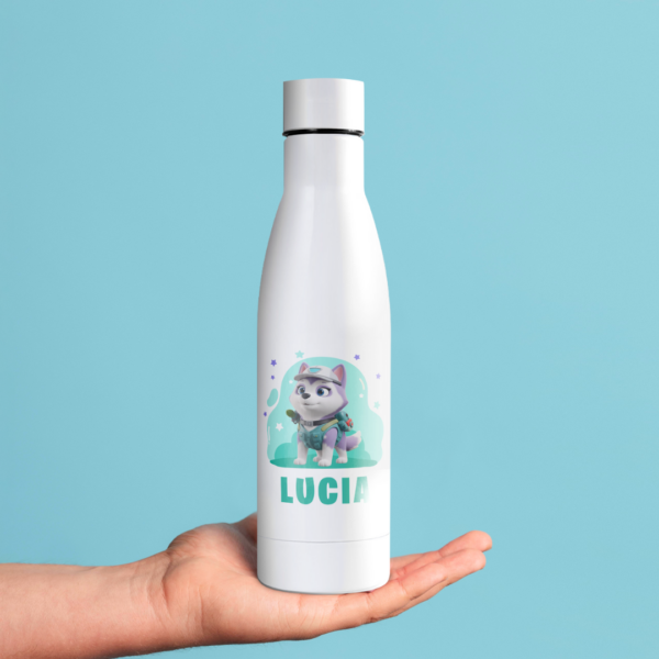 Botella Infantil Personalizada Patrulla Perruna – 500 y 700ml con Nombre - Imagen 11