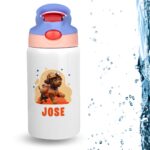 Botella Infantil Personalizada de Acero Inoxidable – Diseño Vuelta al Cole (350 ml) - Imagen 43