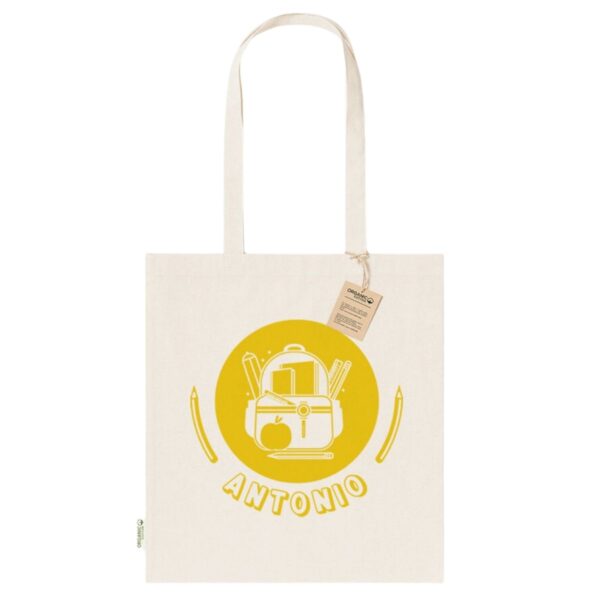 Bolsa Tote Bag Infantil Personalizada – Diseños Escolares Vuelta al Cole - Imagen 5
