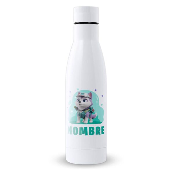 Botella Infantil Personalizada Patrulla Perruna – 500 y 700ml con Nombre - Imagen 5