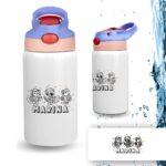Botella Infantil Personalizada de Acero Inoxidable – Diseño Vuelta al Cole (350 ml) - Imagen 18