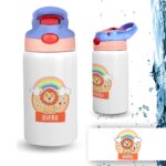 Botella Infantil Personalizada de Acero Inoxidable – Diseño Vuelta al Cole (350 ml) - Imagen 21