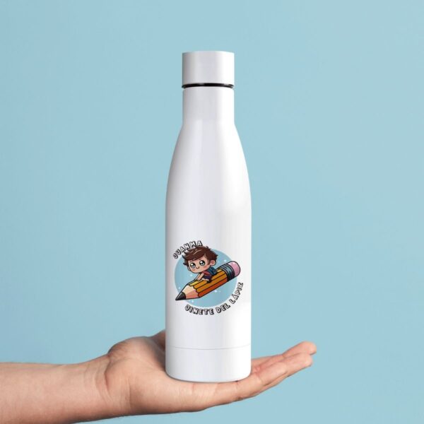 Botella Infantil Personalizada 500 ml y 700 ml – Diseños Escolares Vuelta al Cole - Imagen 6