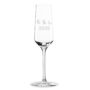copa de cava personalizable grabado láser en cristal templado