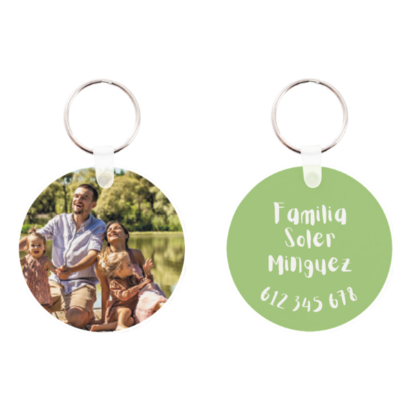 llaveros de madera sublimables personalizados doble cara