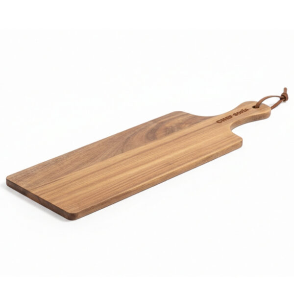 tabla de cocina de madera personalizada grabada a láser