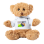 peluche personalizado con camiseta y nombre