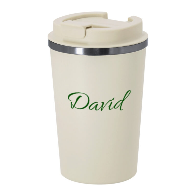 vaso térmico personalizado de acero inoxidable 350 ml