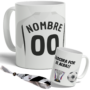 taza albacete balompié personalizada con nombre y numero